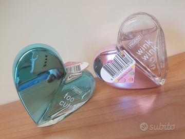 Due profumi a forma di cuore nuovi