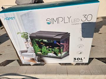 Acquario marca AQPET 30 litri