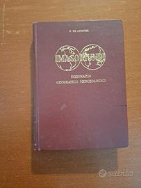 DIZIONARIO GEOGRAFICO MERCEOLOGICO IMAGO MUNDI