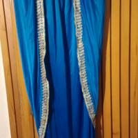 tunica mantello caftano in raso 