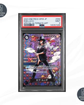 PSA 9 ROB LUCCI OP03-092 AWAKENING OF THE NEW ERA