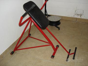 Attrezzo da palestra x addominali