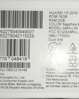 Smartphone huawei y5