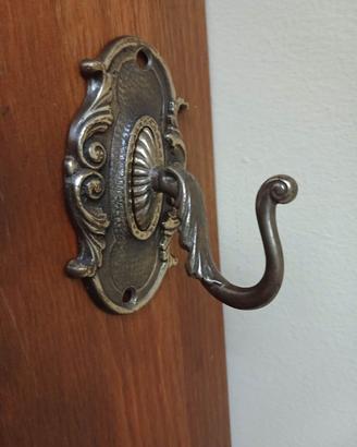 Gancio decorativo in stile vintage, made in Italy