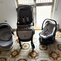 Trio Chicco passeggino/ovetto/navicella