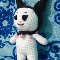 Kuromi amigurumi all' uncinetto