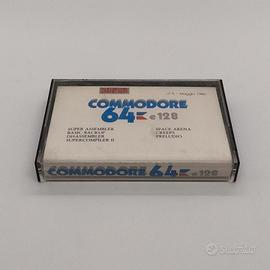 CASSETTE COMMODORE 64 E 128 RETROGAMES VIDEOGIOCHI