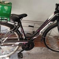 bici  donna e bambina