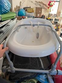 Vaschetta e fasciatoio neonati