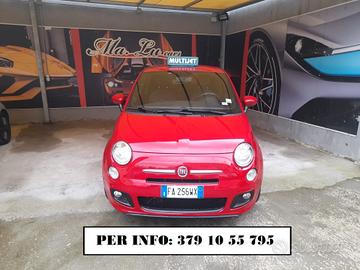 Fiat 500 s 1.3cc diesel 12 mesi garanzia-2015