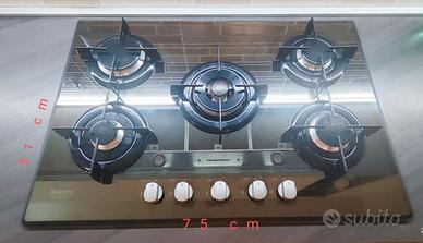 Piano Cottura a gas 5 fuochi  Hot Point