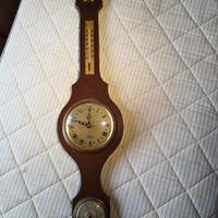 orologio antico con igrometro e termometro 