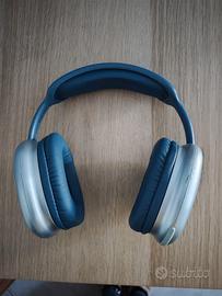 Cuffie Bluetooth Music Sound – Over-Ear – Blu/Ag