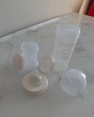 Twistshake Biberon anti-coliche 260 ml 2 + Mesi - 