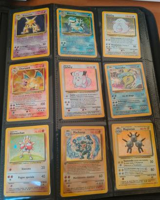 Pokémon set base ita holo completo