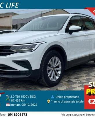 Volkswagen Tiguan Life 2.0 TDI 150CV DSG