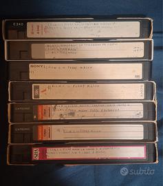 lotto 7 vhs da tv Perry mason da rai 2 e rai 3 