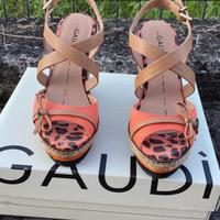 Scarpe donna zeppe Gaudí