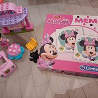 Set Minnie lego, memory, portamonete