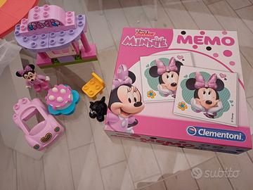 Set Minnie lego, memory, portamonete