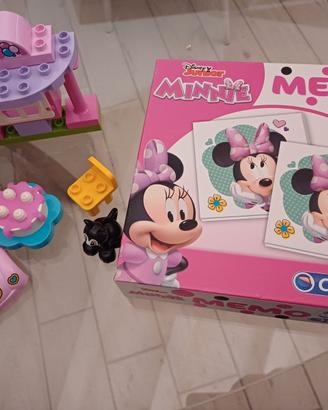 Set Minnie lego, memory, portamonete