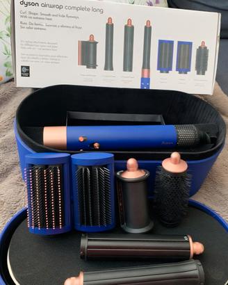 dyson airwrap long complete viola con box