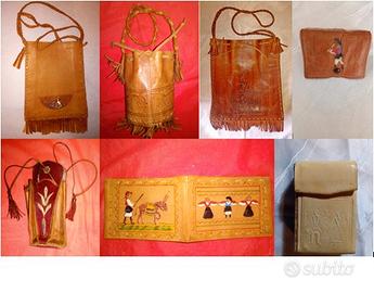 Gadget artigianali sardi in vera pelle, ed altro