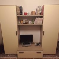 Libreria laccata Universo