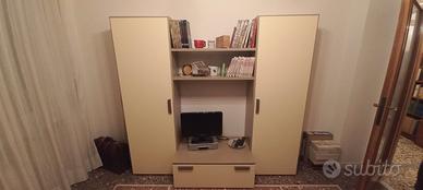 Libreria laccata Universo