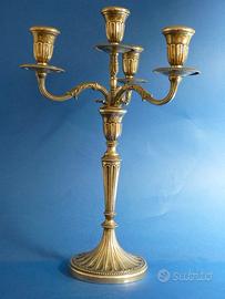 Candelabro " Barocco " in argento