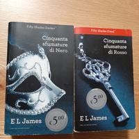 LIbri 50 sfumature di nero + rosso