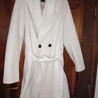 Cappotto Zara con Cappuccio - Bianco Panna  S