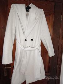 Cappotto Zara con Cappuccio - Bianco Panna  S
