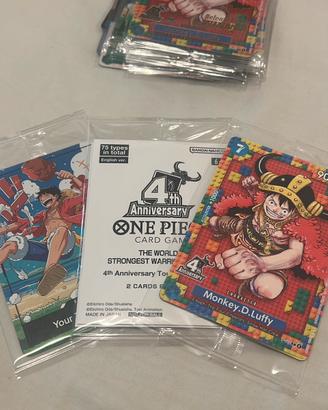 Luffy Pre Relase p-110+Don+pack promo