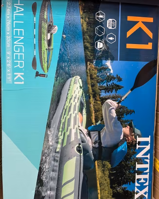 kayak gonfiabile mare 1 posto