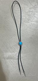 Collana Bolo Tie turchese