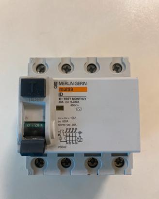 Interruttore differenziale 40 A
