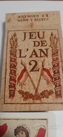 Carte da gioco JEU DE L'AN 2