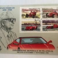 Francobolli Enzo Ferrari 1998