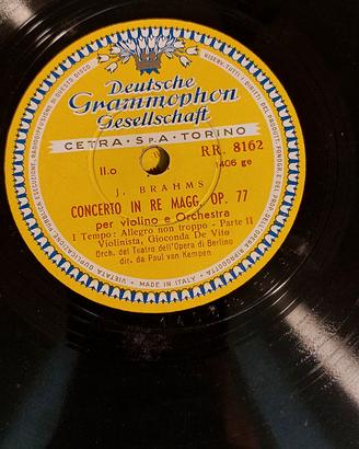 Nr 5 vinili Concerto Op. 77 di Brahms