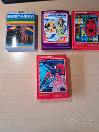 intellivision,  lotto giochi e scatoline