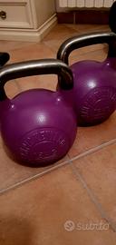 2 Kettlebell XENIOS 18kg da competizione 