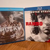 Rocky e Rambo Film Cult Da Collezione In 9 Blu-Ray