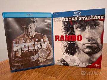 Rocky e Rambo Film Cult Da Collezione In 9 Blu-Ray