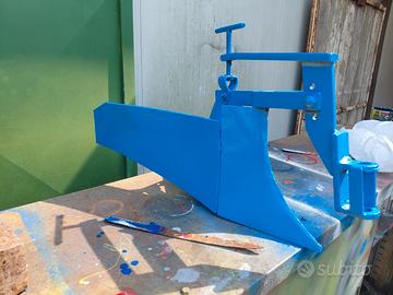 motocoltivatore  assolcatore 