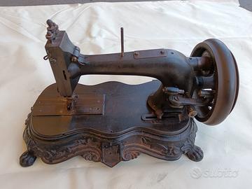 macchina da cucire vintage ghisa 