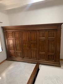 STANZA DA LETTO IN ROVERE IN ARTE POVERA abinata