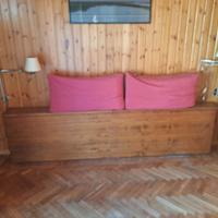 Testiera letto in legno massello