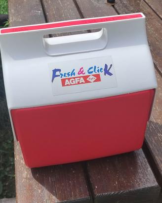 frigo IGLOO portatile AGFA Fresh & Click vintage