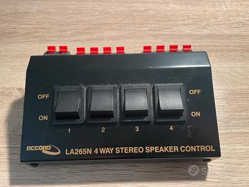 Speaker control